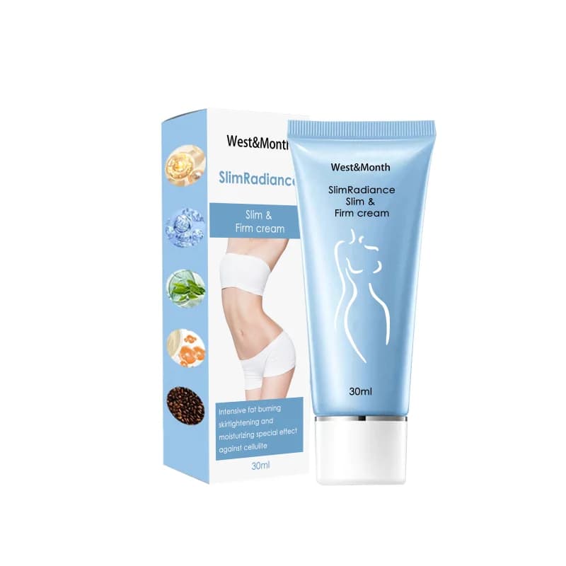 West&Month Slim Radiance Slim & Firm Cream, Moisturizing And Firming Anti-Orange Peel Body Sculpting Cream
